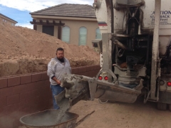 Pouring Concrete